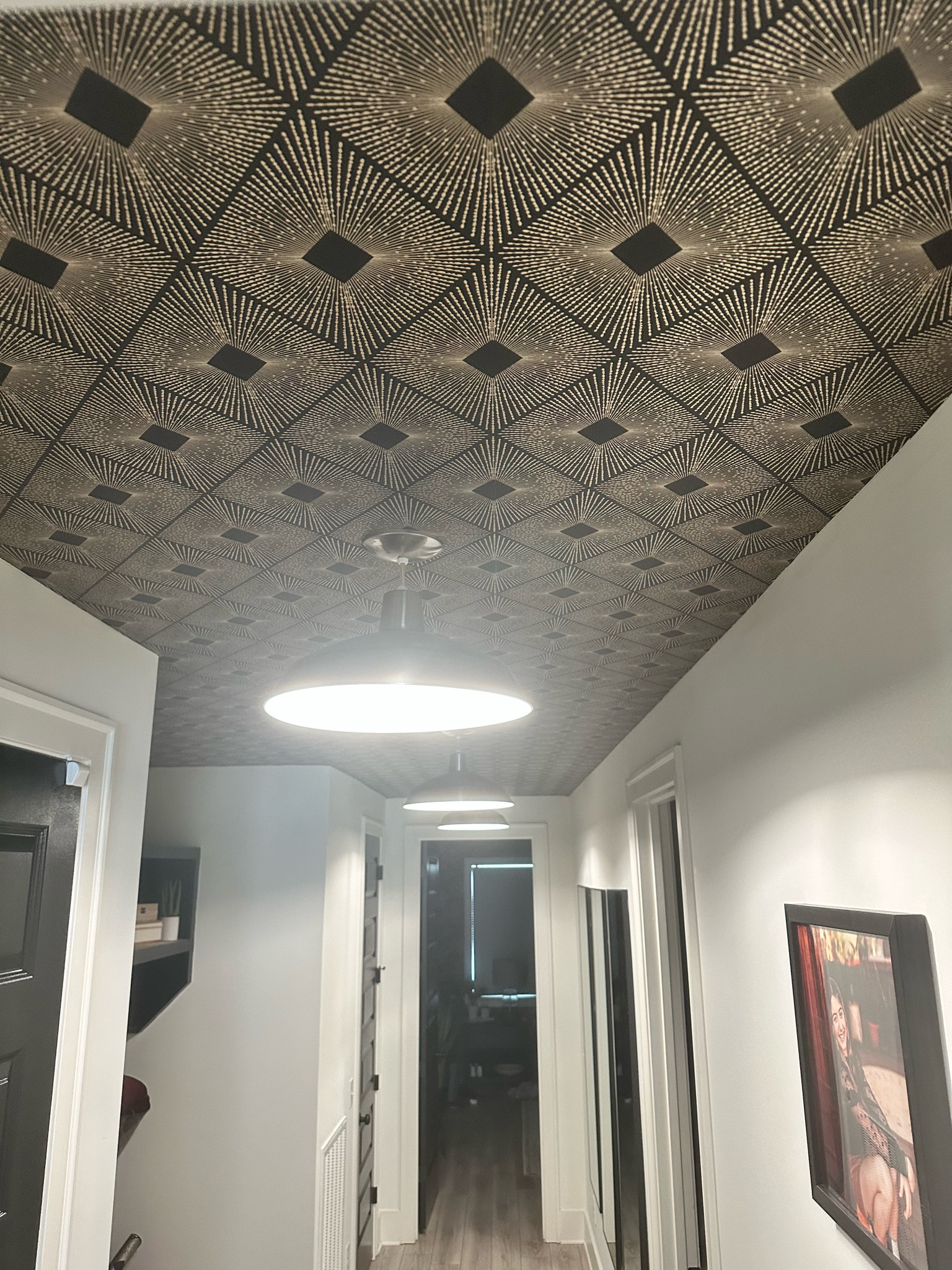 Wallpaper on the ceiling is always chef’s kiss!! 

#LTKhome