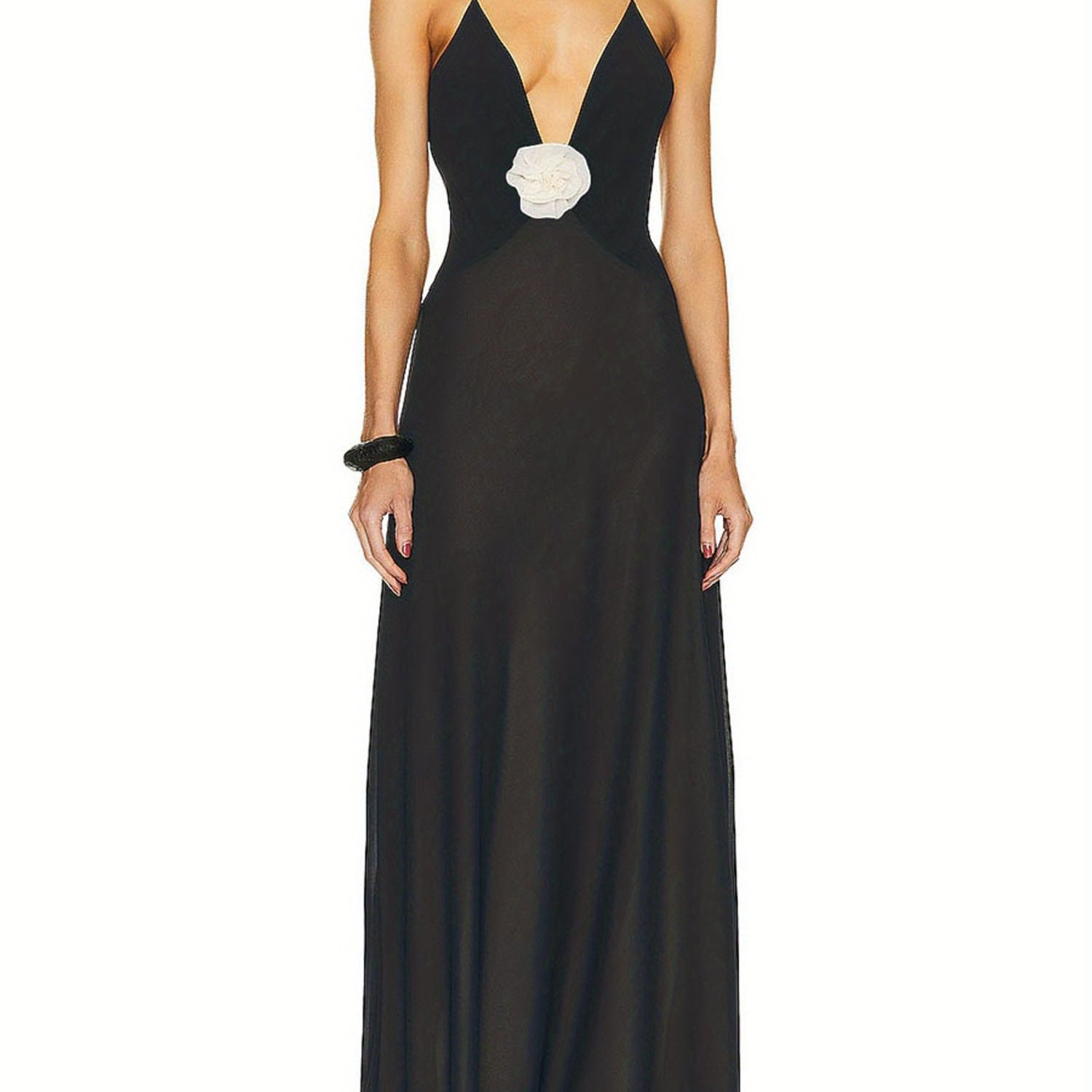 vestido largo verano mujer sin   cuello   profundo - Temu | Temu Affiliate Program