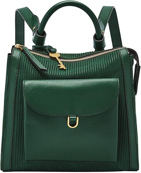 Fossil Parker Mini Backpack, Pine Green | Amazon (US)