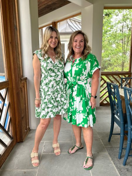 Fun to see my friend Erin gladding today! We both got the green memo! I’m wearing an xl in my dress. She’s wearing a 

Summer dress Walmart kohls 

#LTKSaleAlert #LTKSeasonal #LTKFindsUnder50