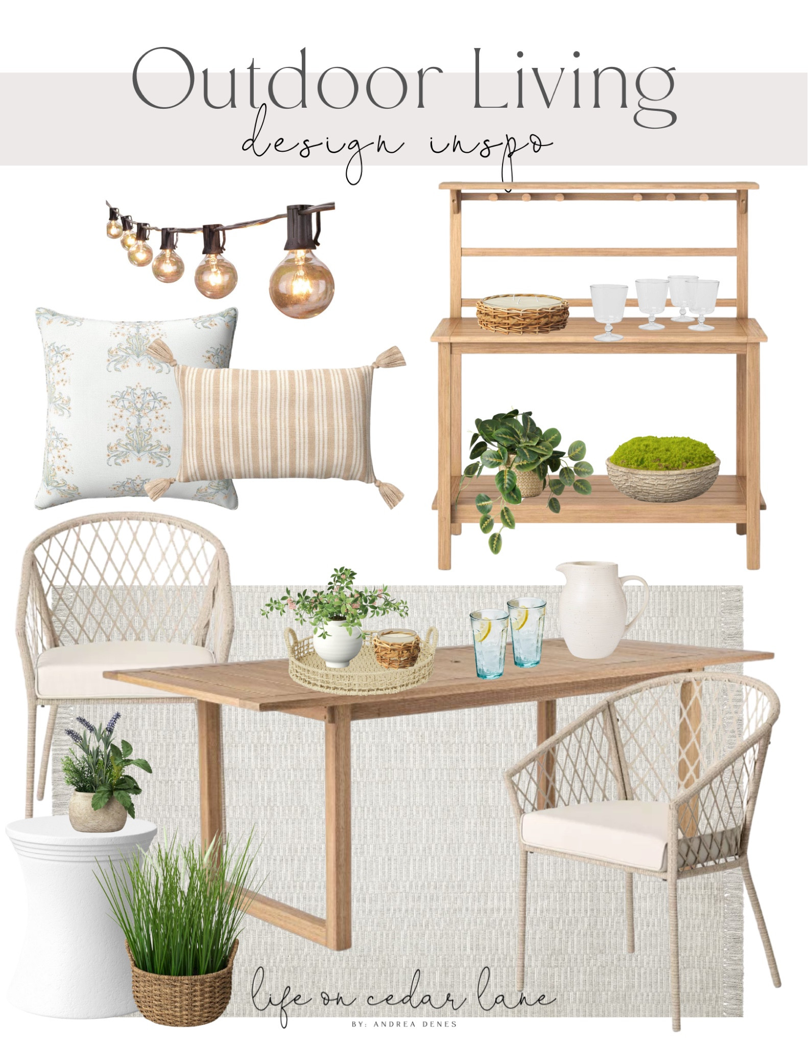 Outdoor Living- Design Inspo! Save 20% off this Target Patio collection! Just in time for an outdoor refresh. 

#homedecor #patiofurniture #outdoordecor

#LTKsalealert #LTKunder100 #LTKSeasonal