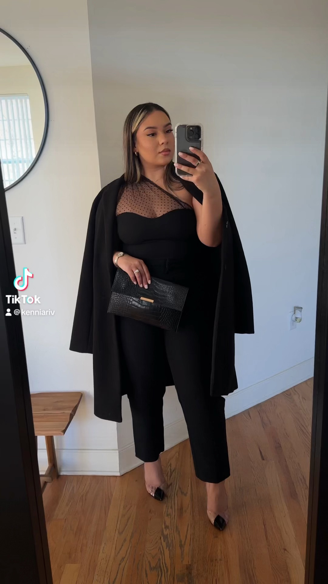 A formal/classy/elegant all black outfit🖤✨

#LTKSeasonal #LTKmidsize #LTKstyletip