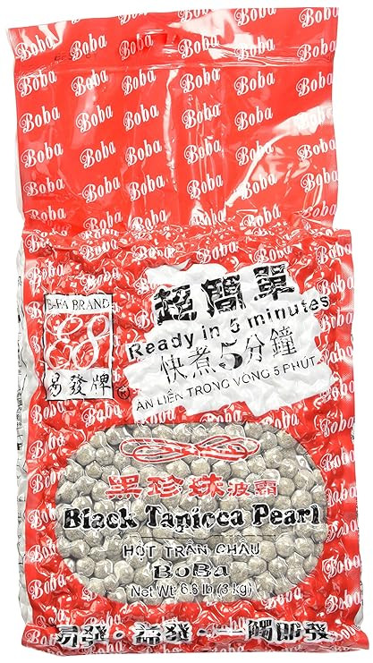 E-Fa Brand Premium Grade Black Tapioca Pearls (6.6 lb) [Bubble Tea] | Amazon (US)
