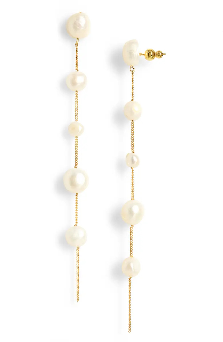 Cult Gaia Atum Freshwater Pearl Drop Earrings | Nordstrom | Nordstrom