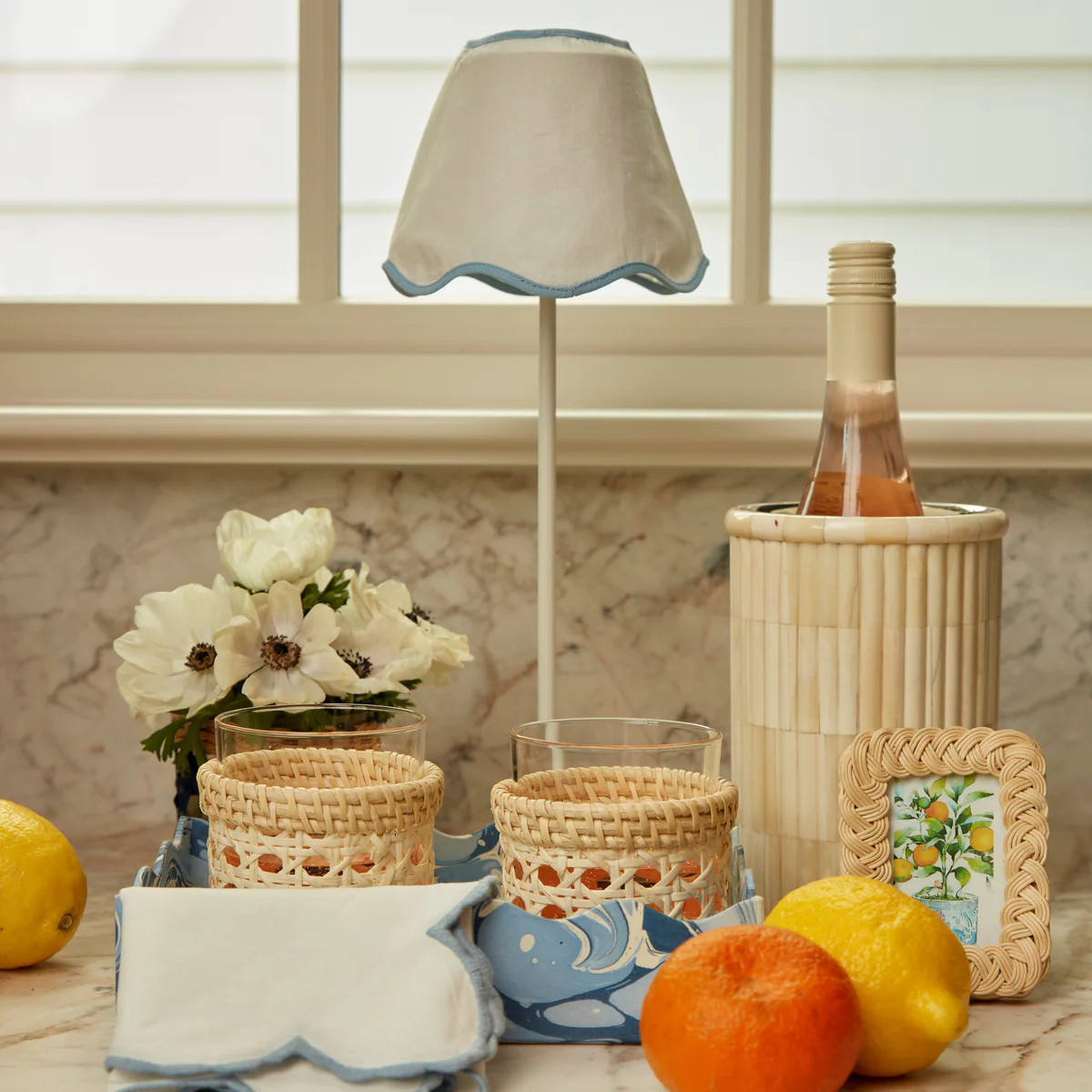 LED Fabric Shade Cover | Amanda Lindroth