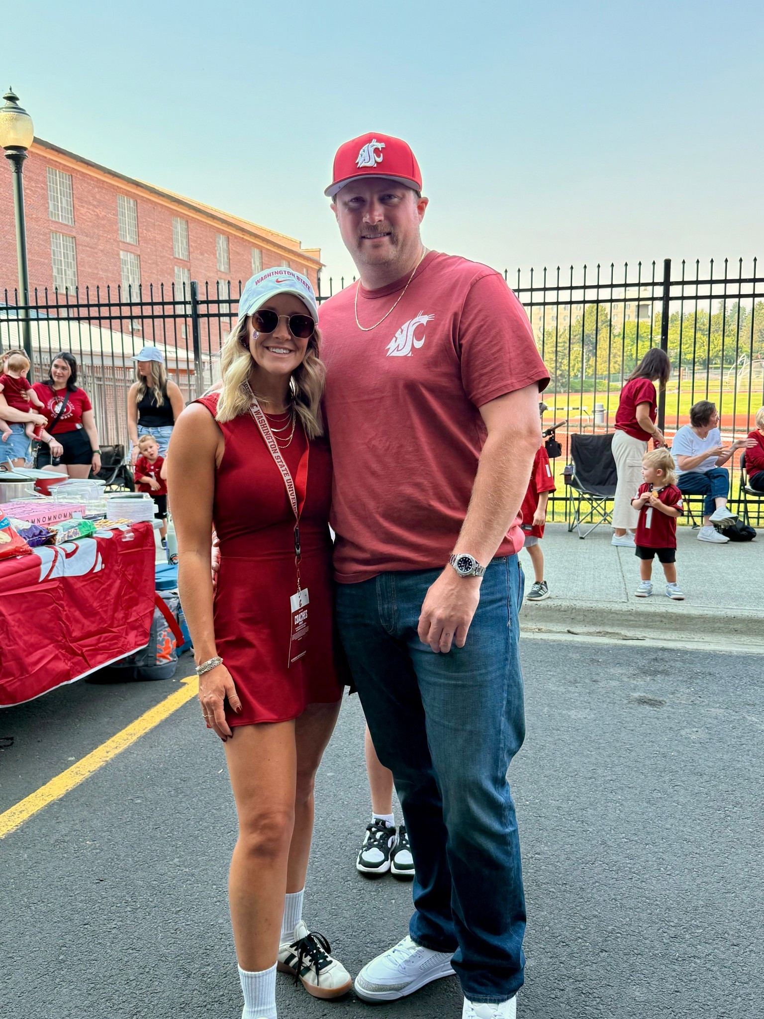 The perfect dress for tailgating! Go Cougs! 🏈✌🏼
#target #targetstyle #targetfinds #tailgating 

#LTKActive #LTKStyleTip #LTKFindsUnder50