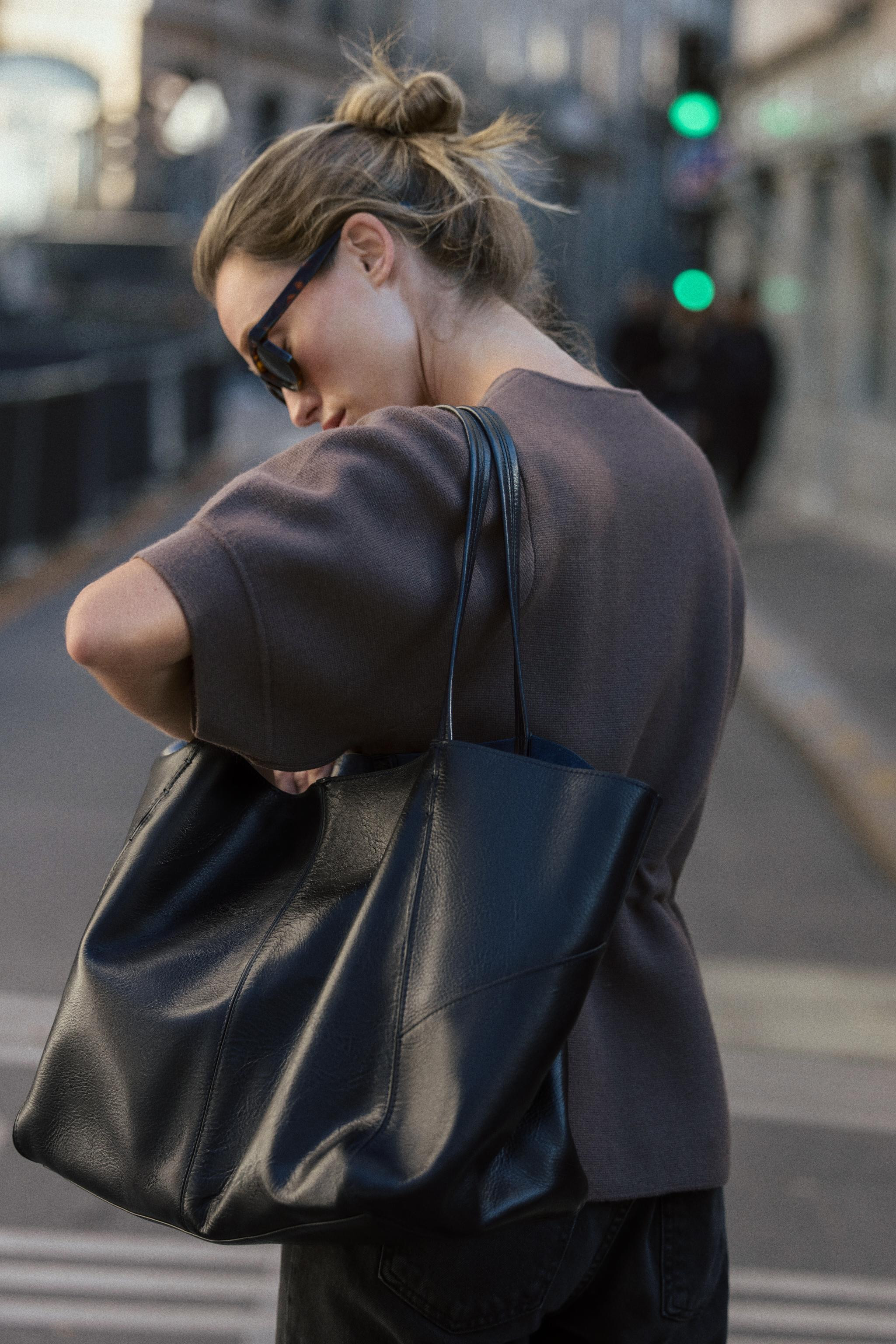 PUFF SLEEVE KNIT SWEATER | Zara US