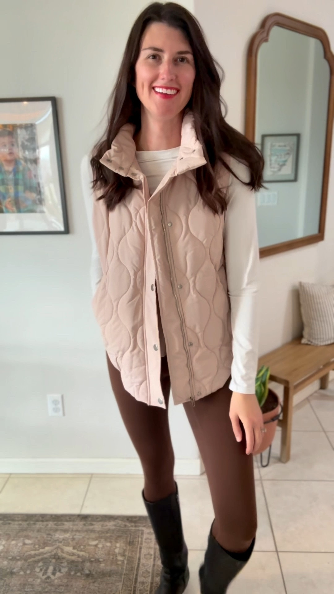 Such a cute quilted vest! 

#LTKmomlife #LTKOver40 #LTKootd