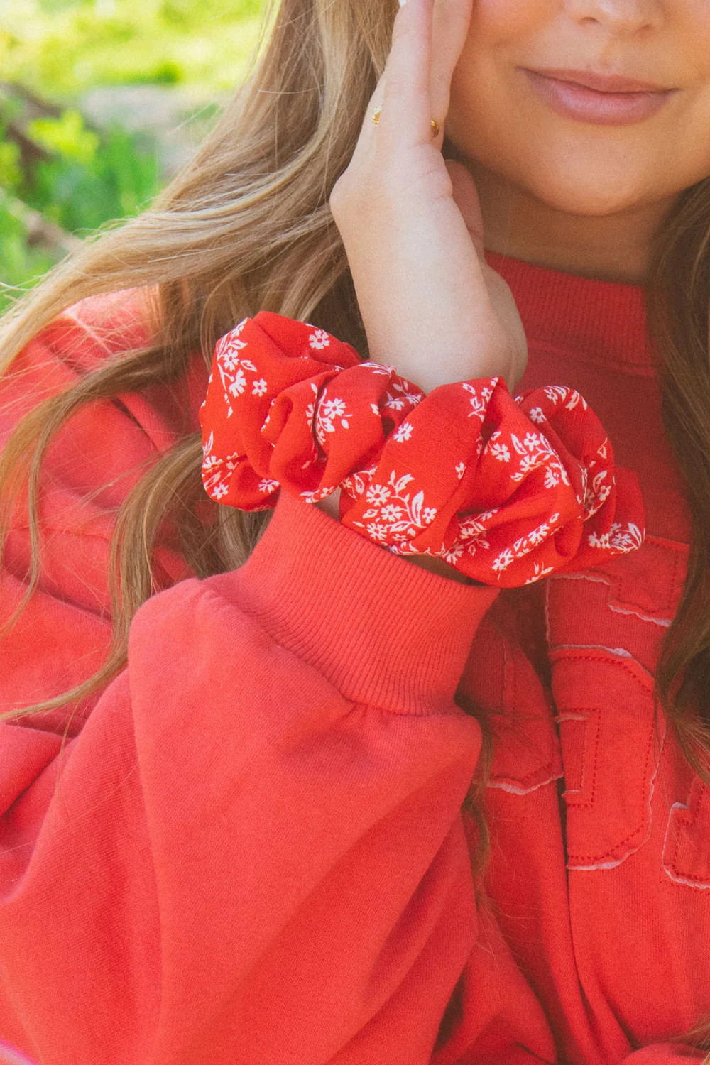 Azalea Jumbo Scrunchie | Shop Andi