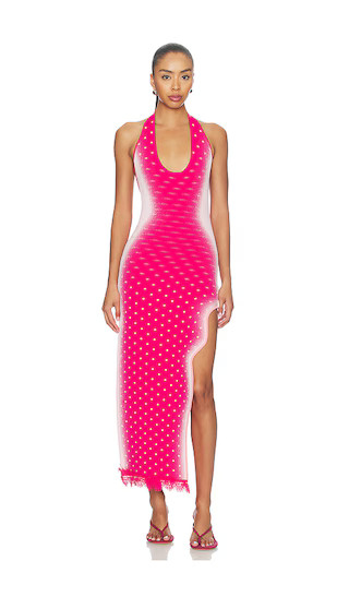 Noah Halter Neck Long Dress | Revolve Clothing (Global)