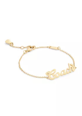 Signature Coach Name Plate Bracelet | Belk