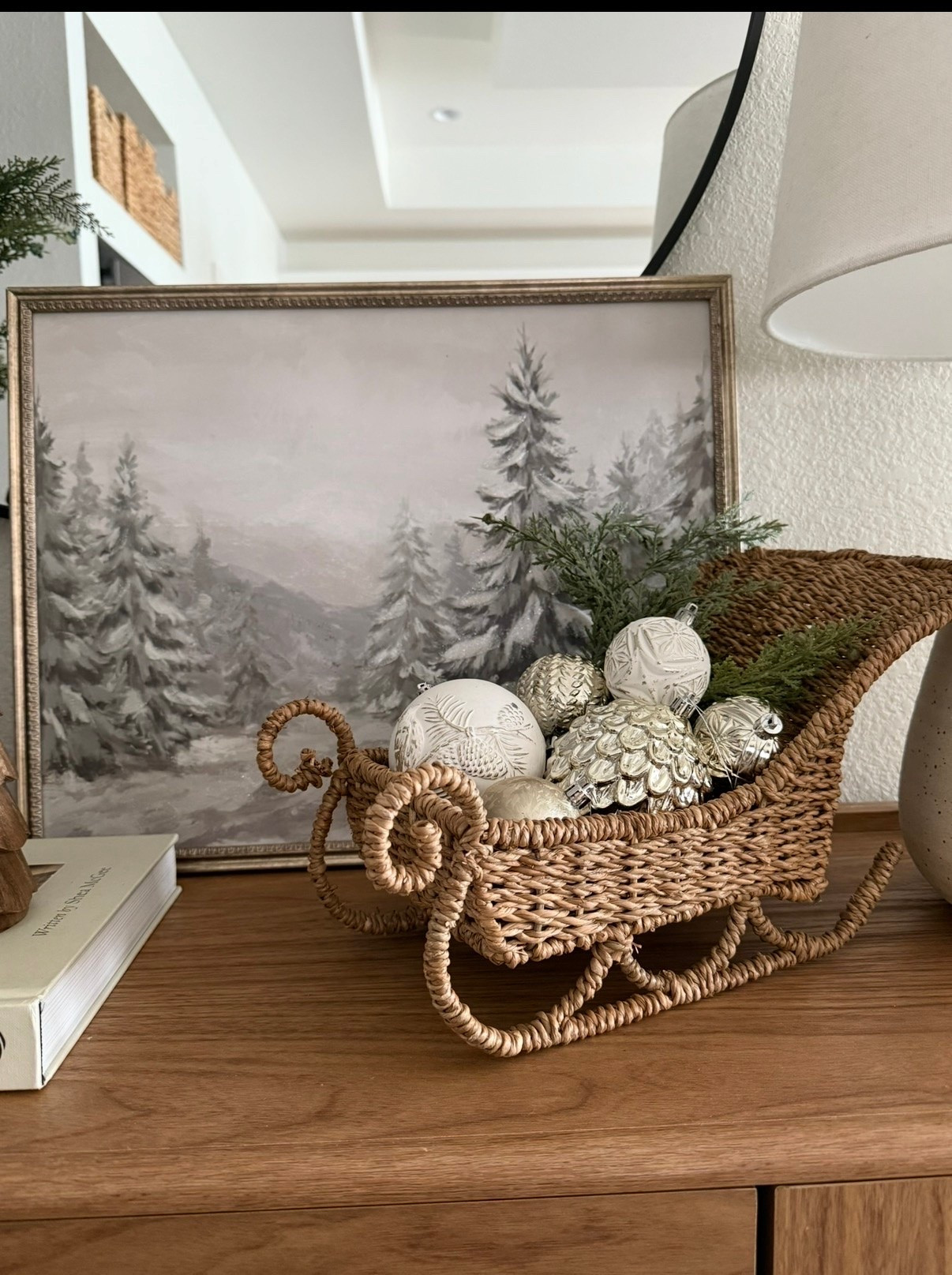 The viral Christmas sleigh is back in stock🤩🎄🎅🏼 you guys ask about this every year and it sells out so quick so snag yours now!

#LTKSeasonal #LTKHome