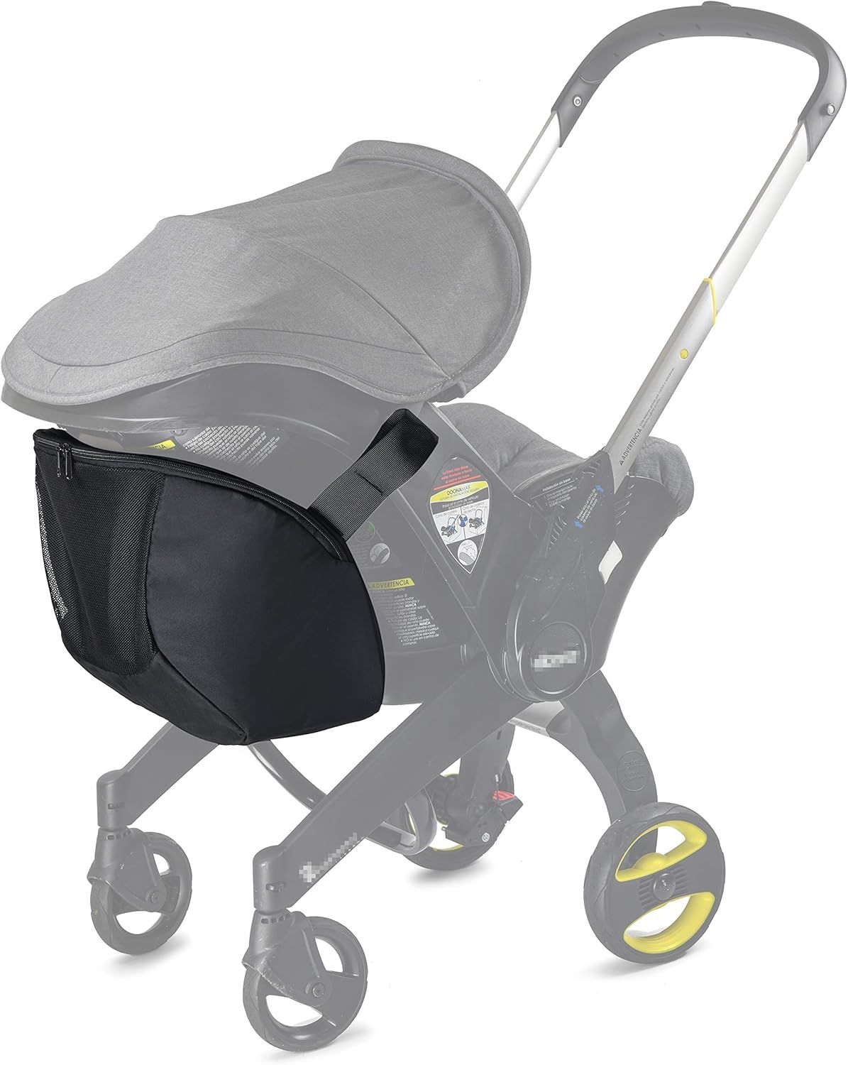 Baby & Beyond's Clip-On Storage Bag Compatible with Doona Infant Car Seat Stroller | Amazon (US)