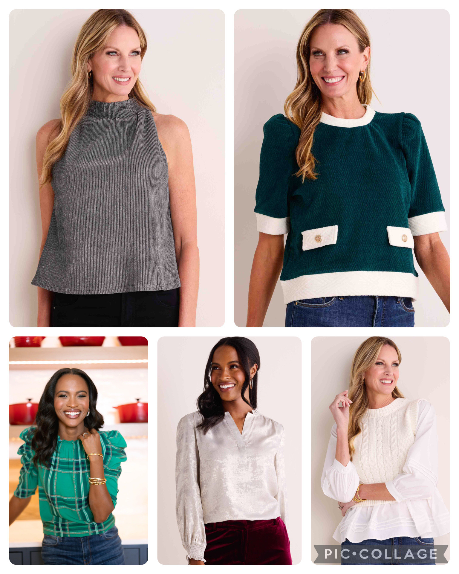 Preppy work tops from Avara.

#hocsummer #coolsummer #lightsummer #truesummer #softsummer #pastelsummer #darksummer #brownsummer #sweetpeasummer #summerpalette #summerfinds

#LTKHoliday #LTKSaleAlert #LTKSeasonal