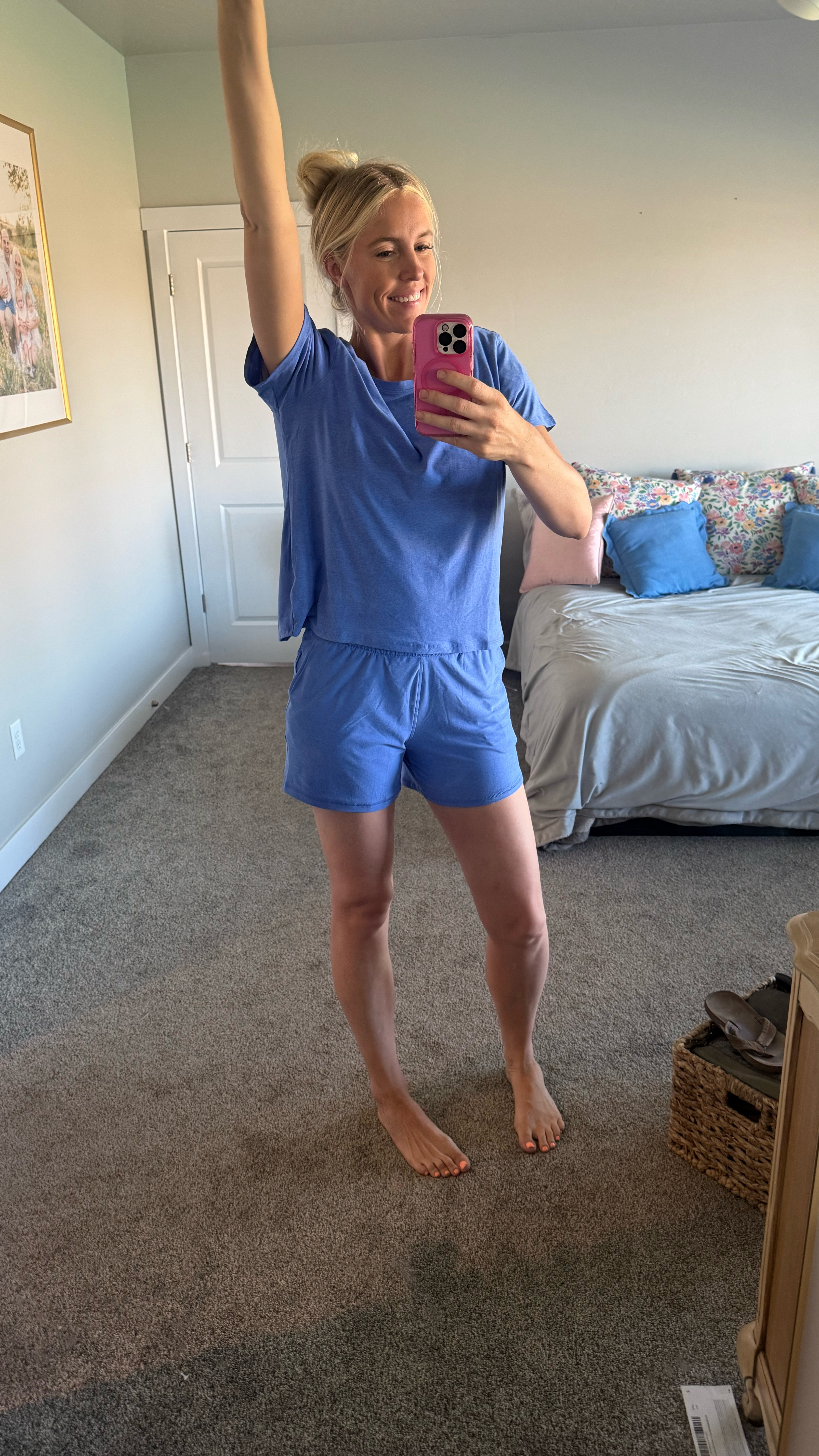 The cutest and comfiest set from Walmart!! And soo affordable. Love this blue color - so soft and stretchyyy. I got mediums and I typically wear mediums 

#LTKSaleAlert #LTKFindsUnder50 #LTKSummerEdit