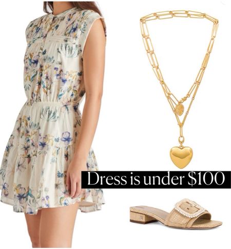 Spring Dress 
Vacation outfit
Date night outfit
Spring outfit
#Itkseasonal
#Itkover40
#Itku

#LTKFindsUnder100