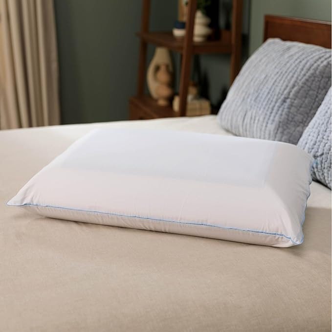Tempur-Pedic TEMPUR-Cloud Dual Cooling Pillow, Queen, White | Amazon (US)