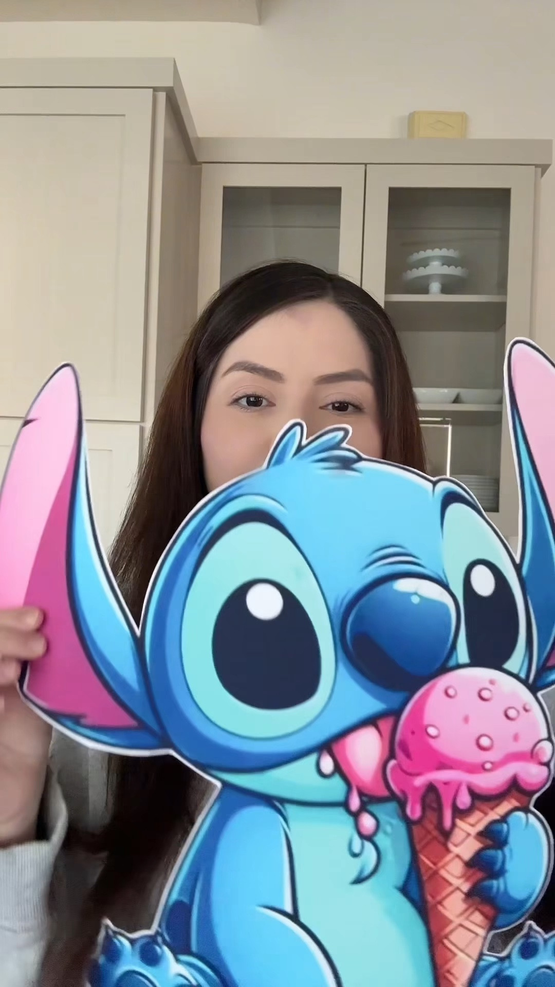 Day 2 of making things for my daughters stitch birthday 💗 Foam character cutouts for her backdrop and centerpieces. 

#stitchbirthdayparty #diymom #ltkparty #ltkcrafts 