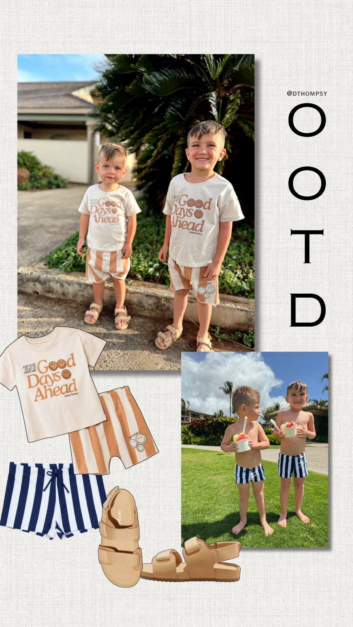 OOTD (my littles) 

swim. hawaii. summer vacation. swimsuit. family. kids. boys. toddlers. minnow. bathing suit. shorts. pool. beach. sandals.

#LTKswim #LTKfindsunder50 #LTKkids