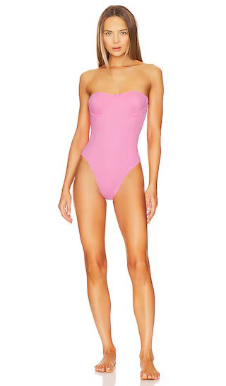 Mio One Piece in Candy Pink | Revolve Clothing (Global)