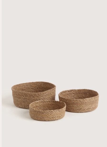 Perfect little baskets for styling 

#LTKfindsunder100 #LTKstyletip #LTKhome