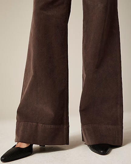 Tall wide-leg corduroy trouser | J. Crew US