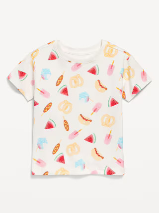 Printed Short-Sleeve T-Shirt for Toddler Girls | Old Navy (US)