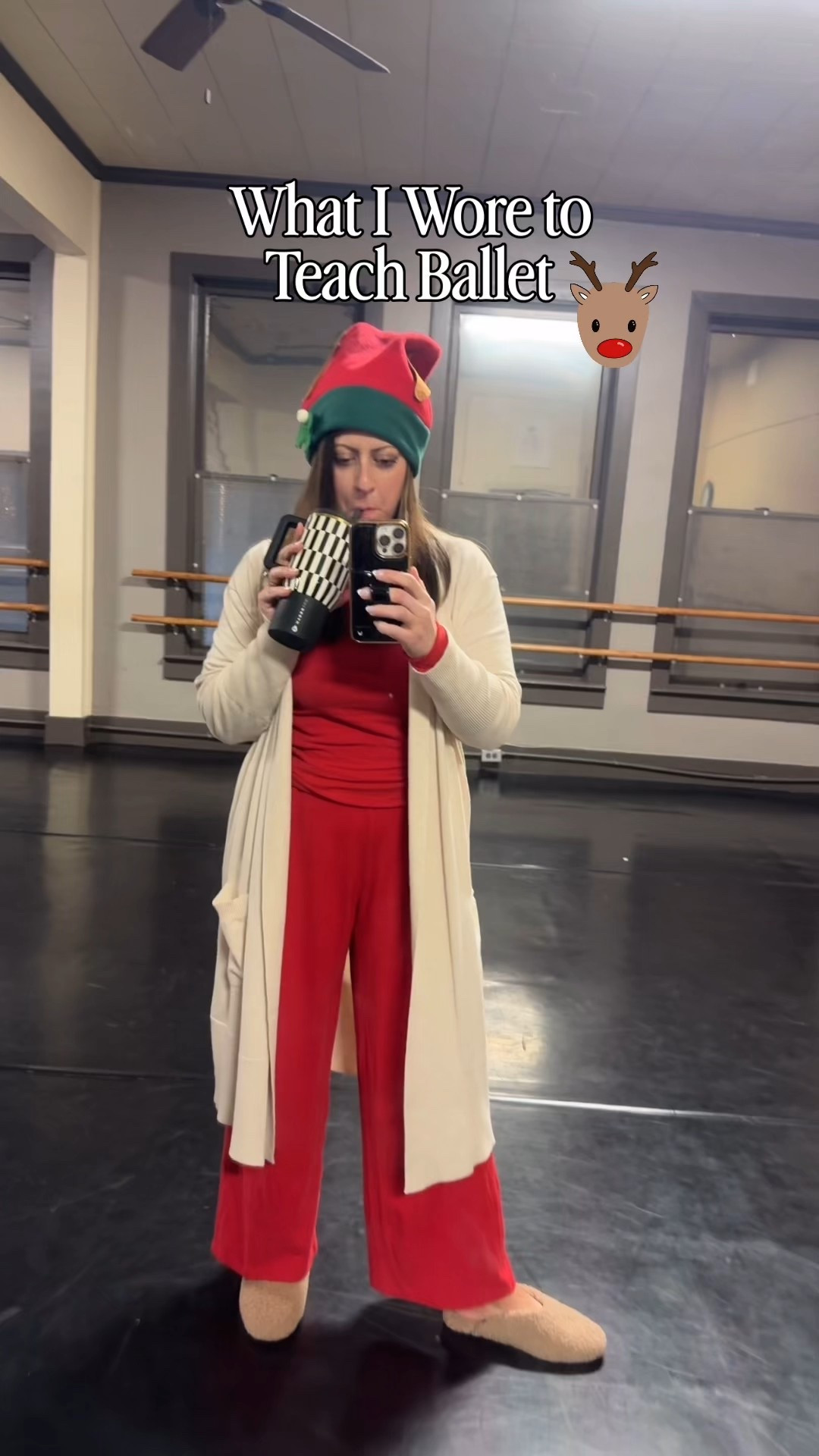 Dress up night at the studio! I opted for Rudolph! 

#LTKSaleAlert #LTKootd #LTKHoliday