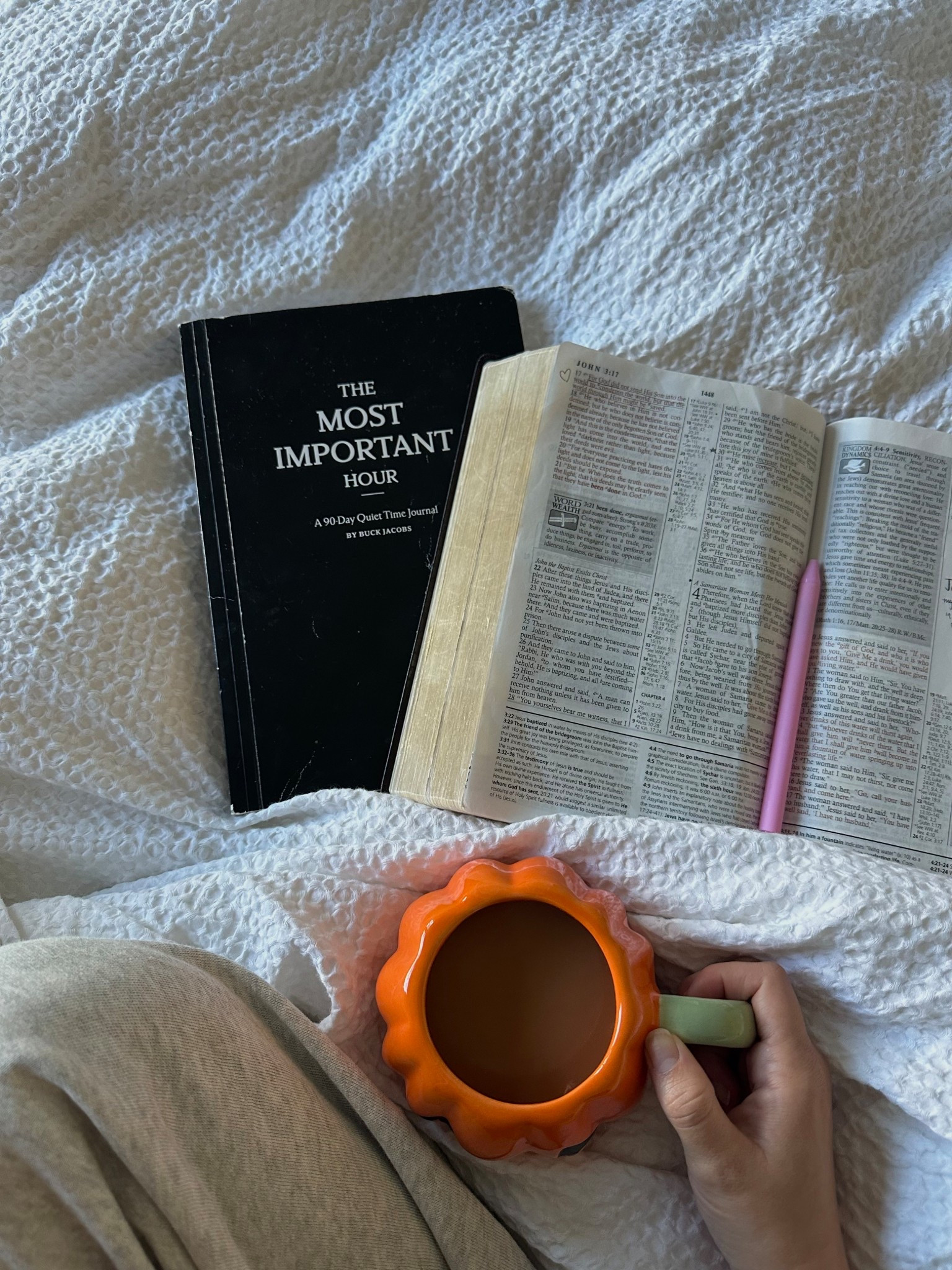 my morning lineup ☁️