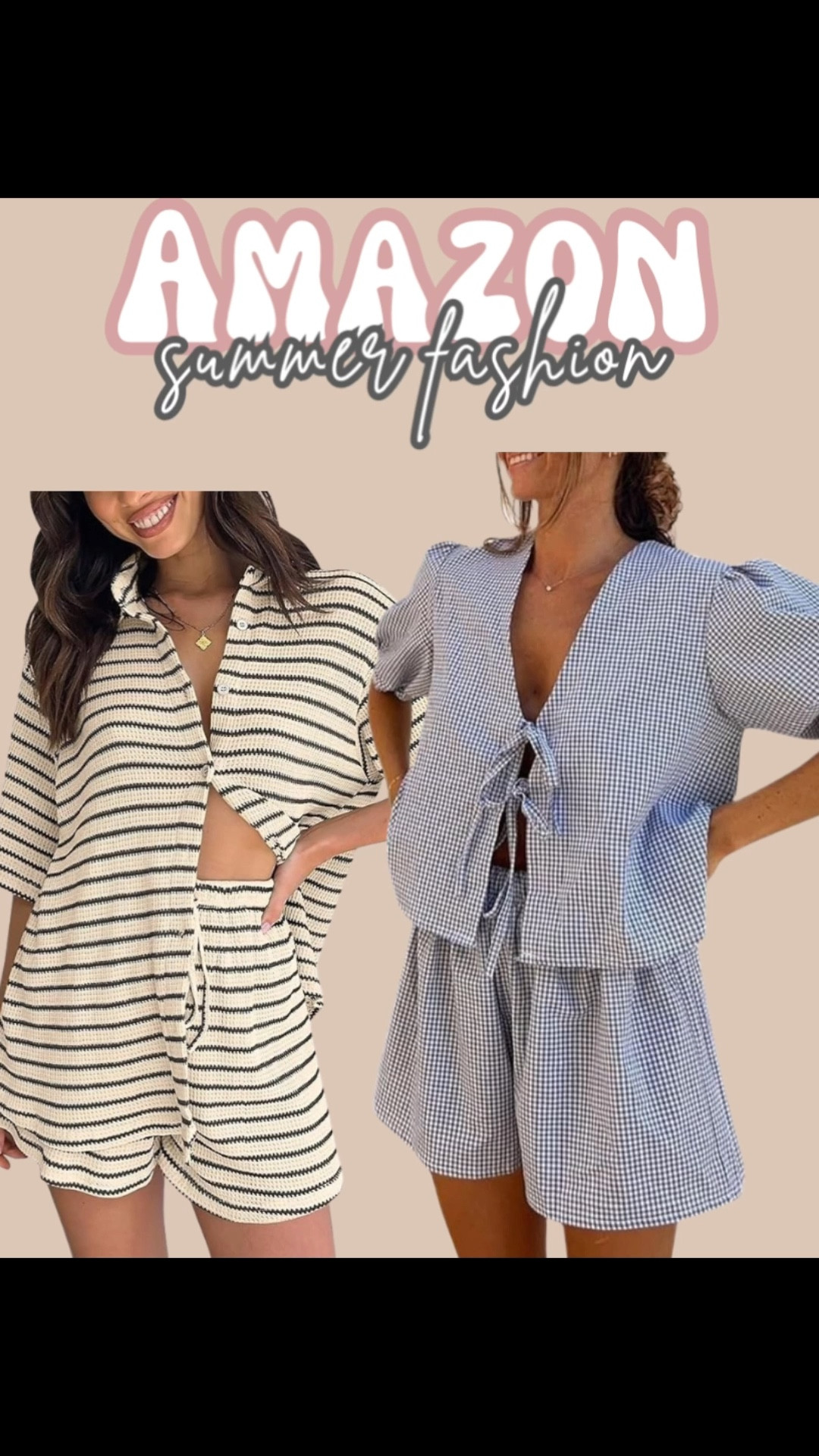 Amazon summer fashion
Travel outfits, summer outfits, vacation outfits beach, spring outfits 2026, resort wear, resort outfits from amazon, swim cover up, summer matching set, casual outfits for the summer, casual outfits for the spring, Amazon fashion, oversized sunglasses, neutral tops, halter tank top, sandals, beach, pool, beach outfits, ootd, vacation, vacation wear, cruise outfits, cream
#vacationwear #amazon #amazonfinds #traveloutfits #vacationoutfitsbeach

#LTKBump #LTKootd #LTKgrwm