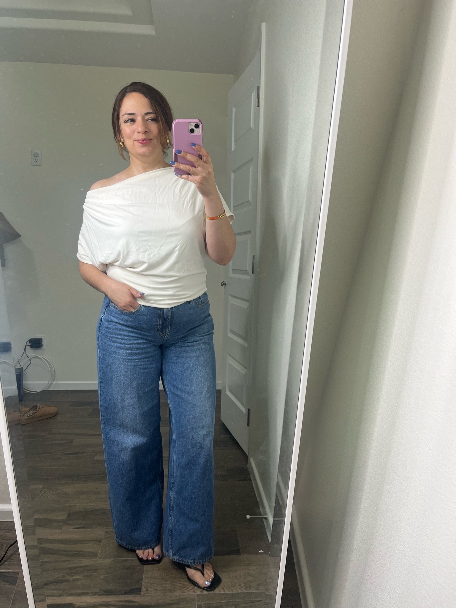 Summer tops off shoulder top size small it’s so chic

#LTKPetite