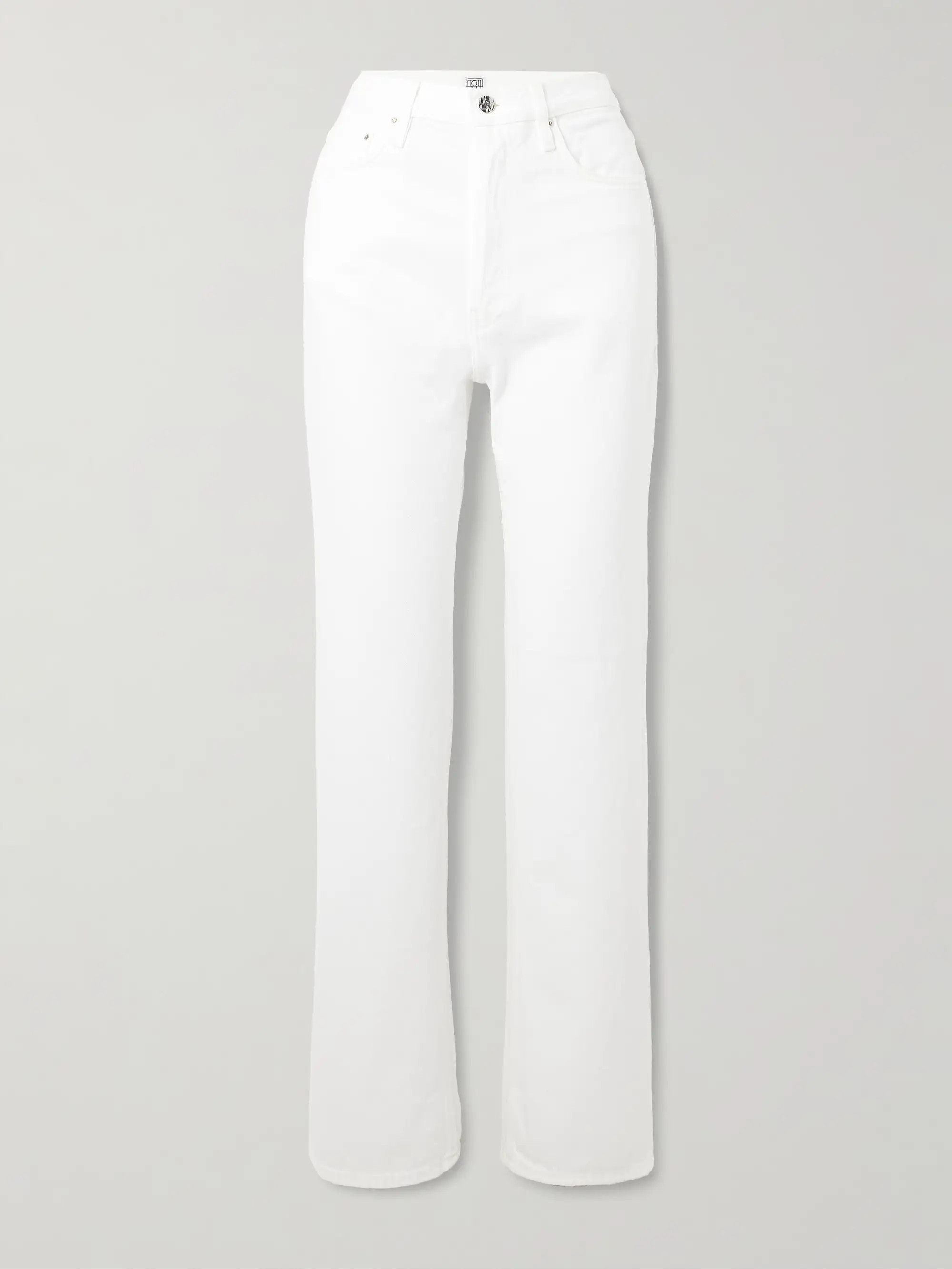 TOTEME High-rise straight-leg organic jeans | NET-A-PORTER | NET-A-PORTER (UK & EU)