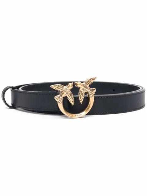 logo-plaque belt | Farfetch (UK)