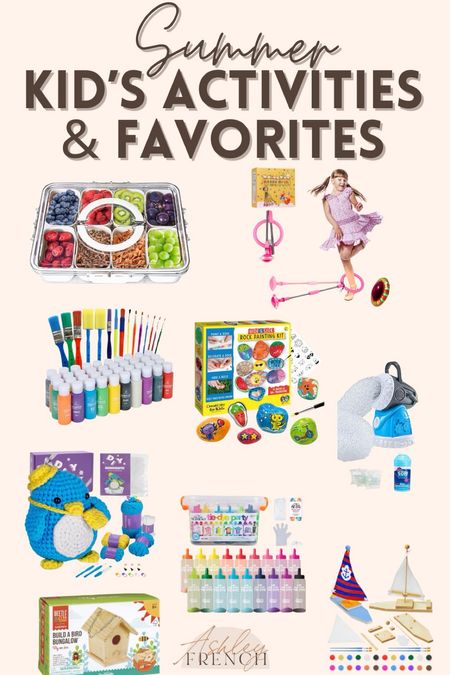 Kids summer crafts, activities and fun favorites! Art kits, DIY, toys, games and more! 

#LTKFamily #LTKKids