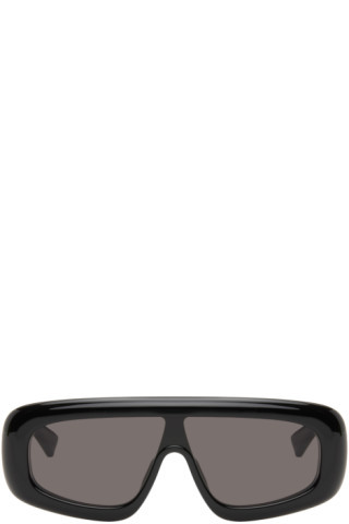 Black Bombe Shield Sunglasses | SSENSE