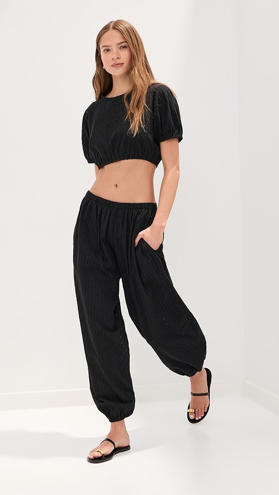 Andi Eyelet Pants | Shopbop