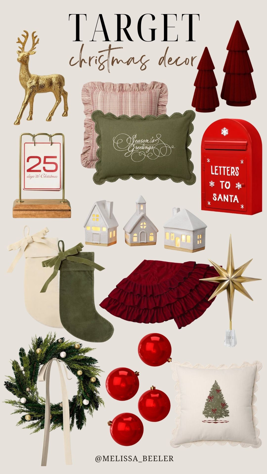 Target Christmas Decor finds! 

#LTKHome #LTKHoliday #LTKFindsUnder50