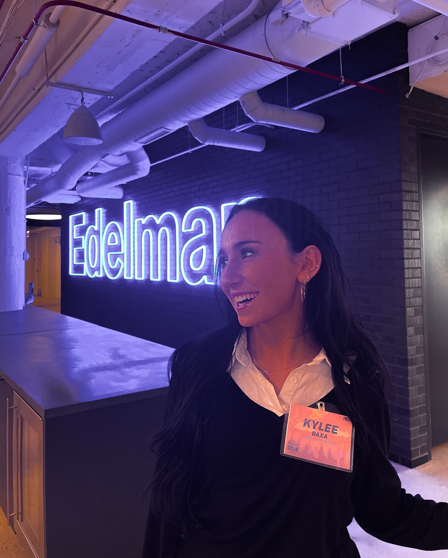 hits a bit diff in business casual