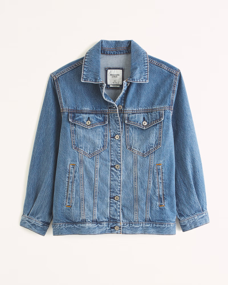 Denim Trucker Jacket | Abercrombie & Fitch (US)