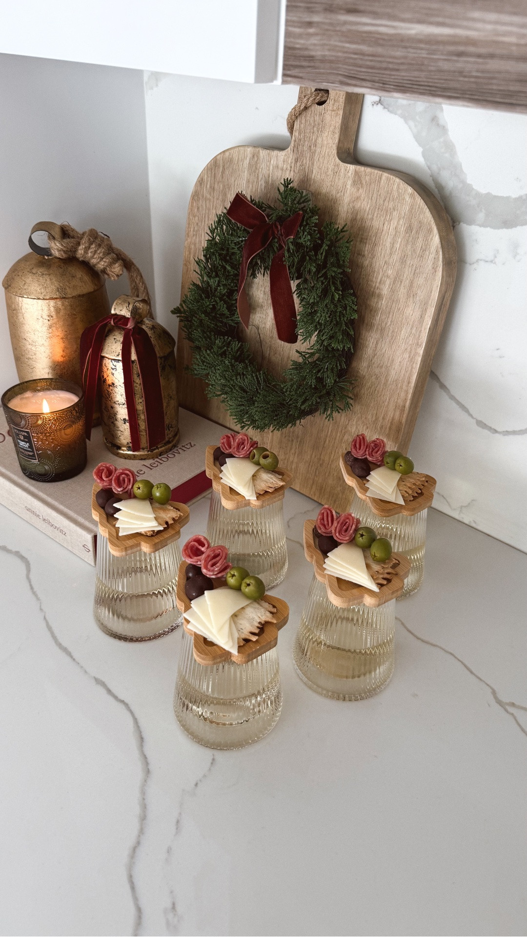 The cutest little Christmas charcuterie toppers for the easiest holiday hosting hack 🌲 🧀 

#holidayhosting #ltkchristmas #christmas #holidayparty #girlsnight #winenight #christmaskitchen #amazonhome