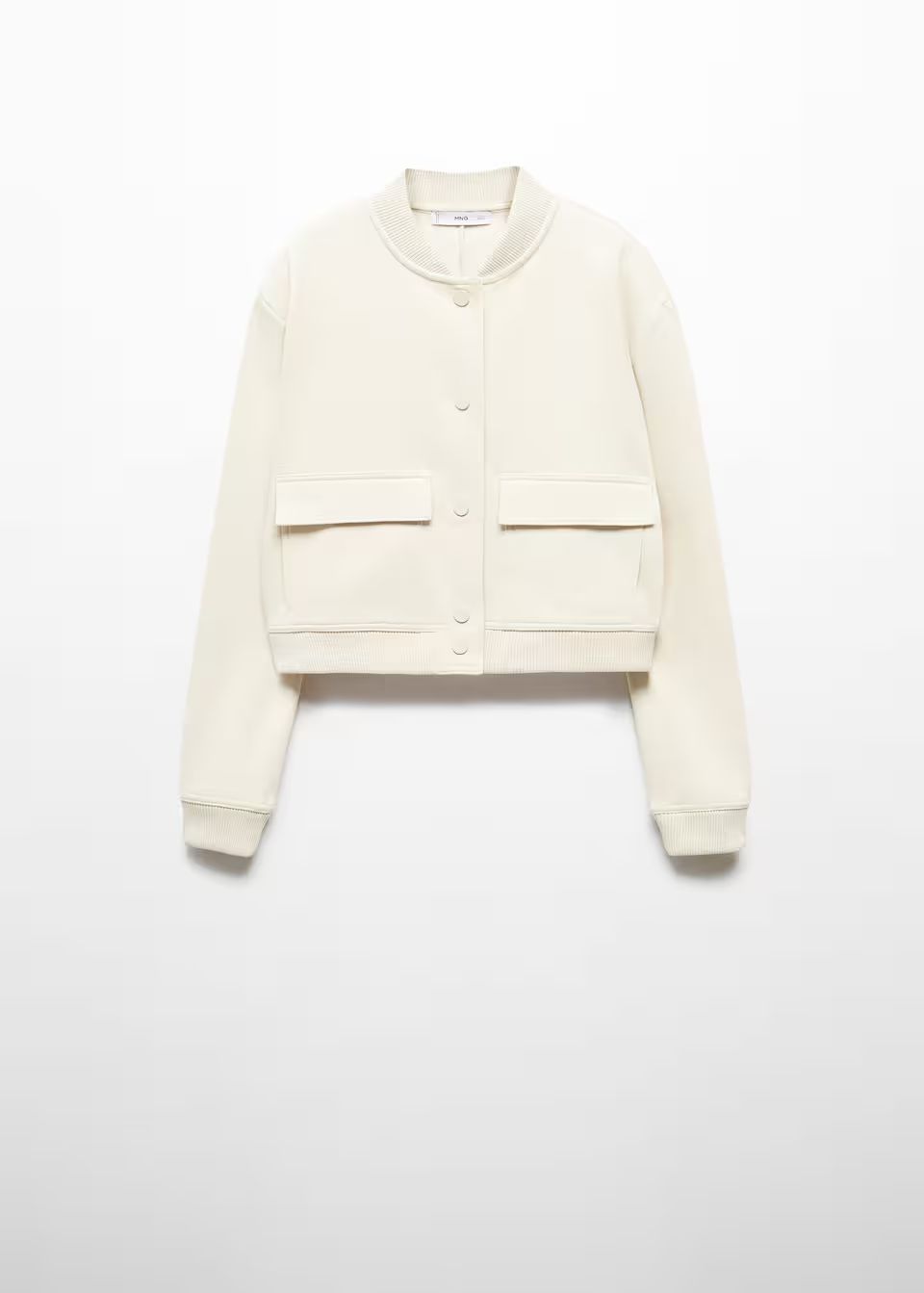 Cotton bomber jacket -  Women | Mango USA | MANGO (US)