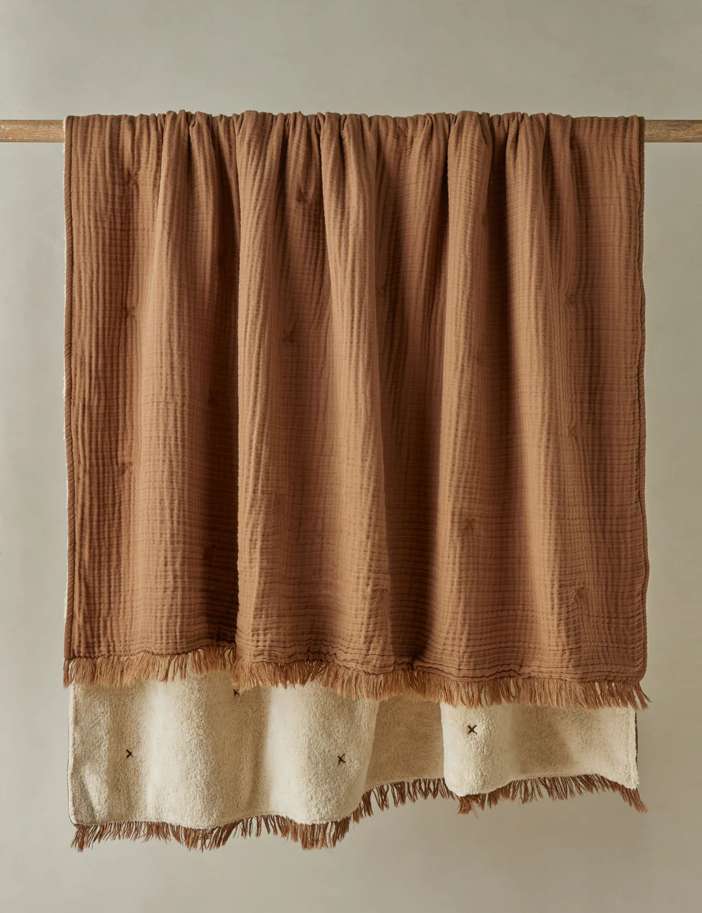 Alaia Sherpa Throw | Lulu and Georgia 