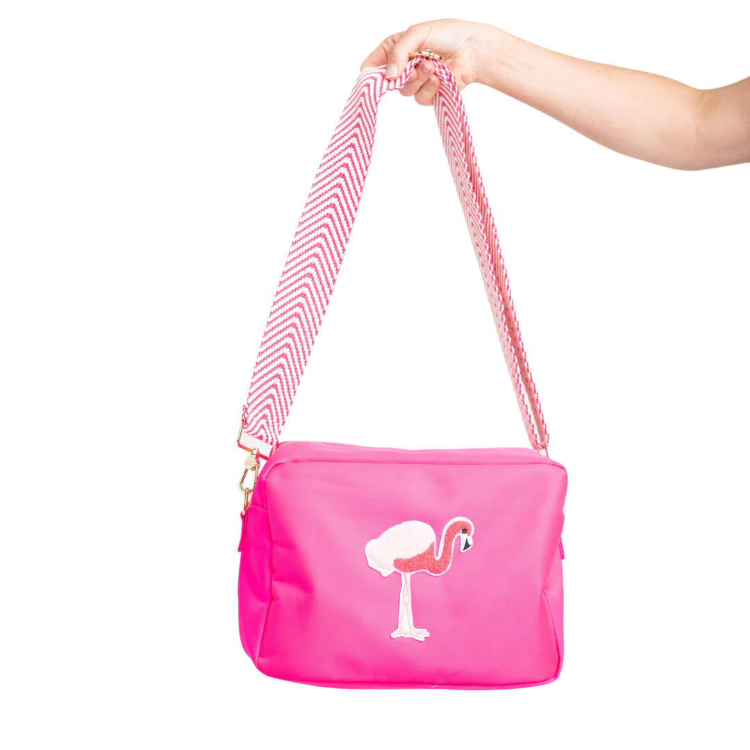 Hot Pink XL Crossbody Bag | bloc bags