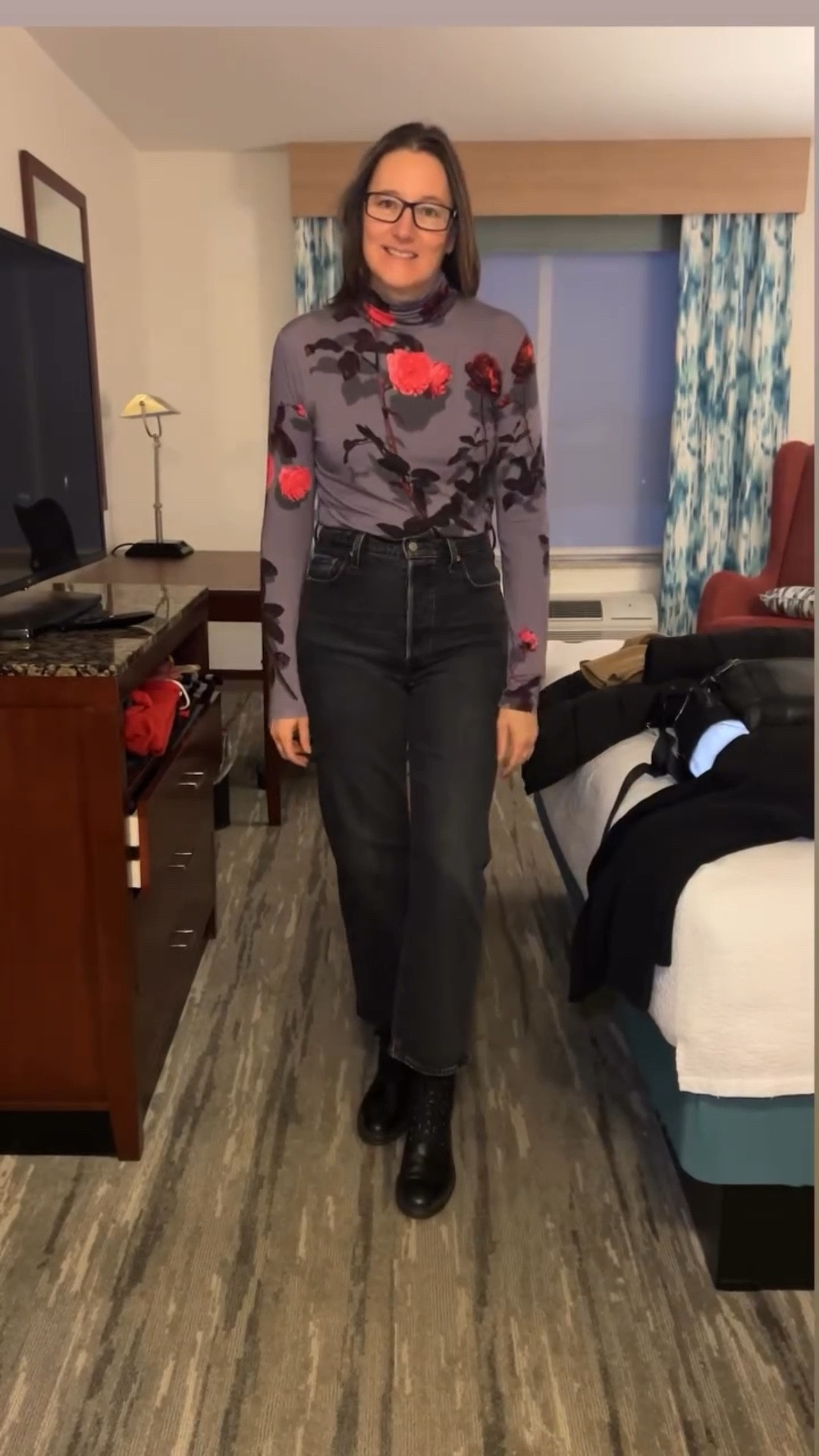 Layering up for a casual work day in our Michigan office. It’s cold and snowy and I’m wearing double turtlenecks to keep all the warmth in. How do you stay warm? #whatiworetowork #ootd #casualworkwear #businesscasual #snowmuchfun

#LTKootd #LTKOver40 #LTKWorkwear