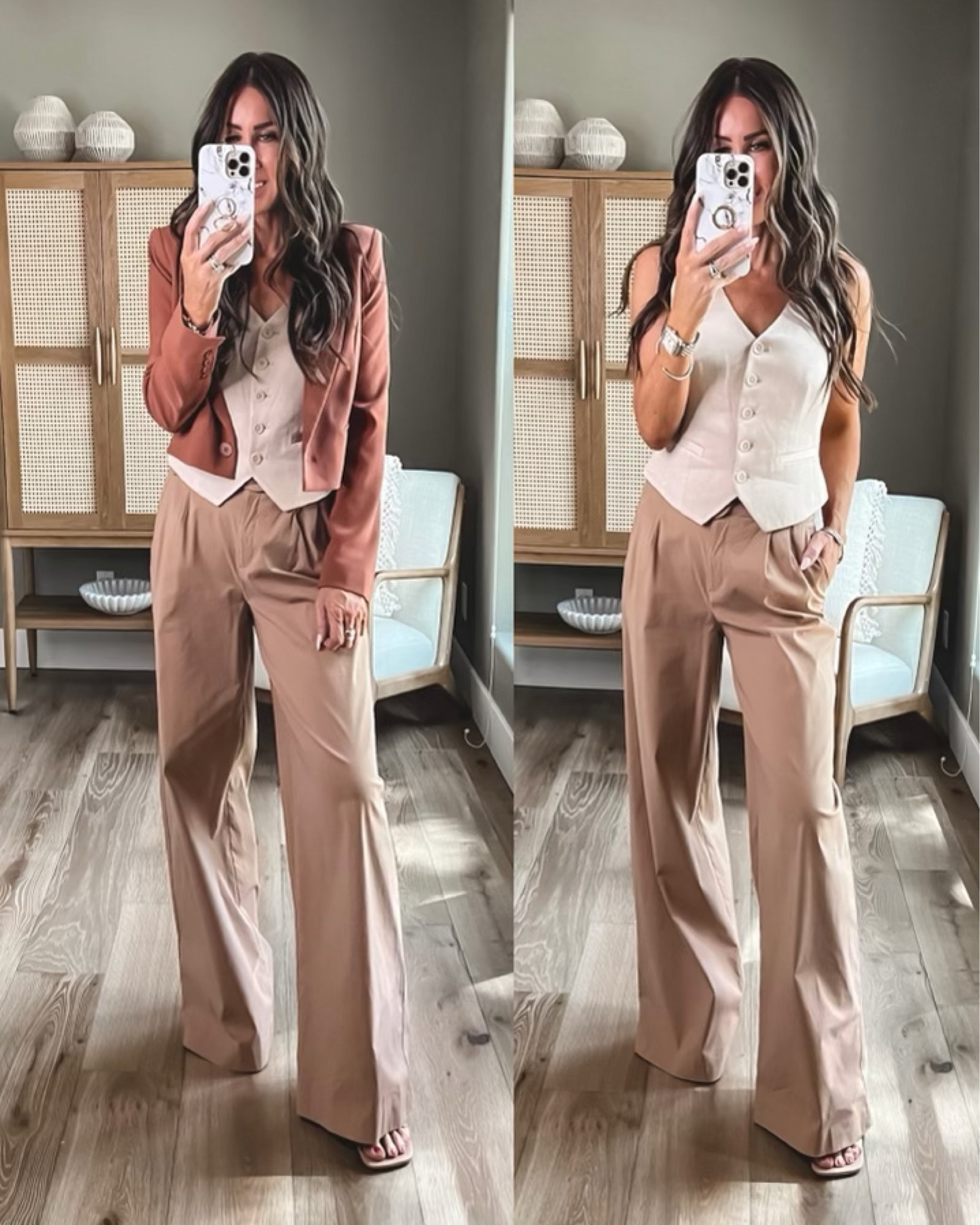 So loving vests like this for summer..
Sharing a few different ways to style this piece for summer
Many pieces are on sale
Vest sz small
beige pants Sz 4
Cropped blazer Sz sm
#LTKFind

#LTKstyletip #LTKsalealert #LTKSeasonal