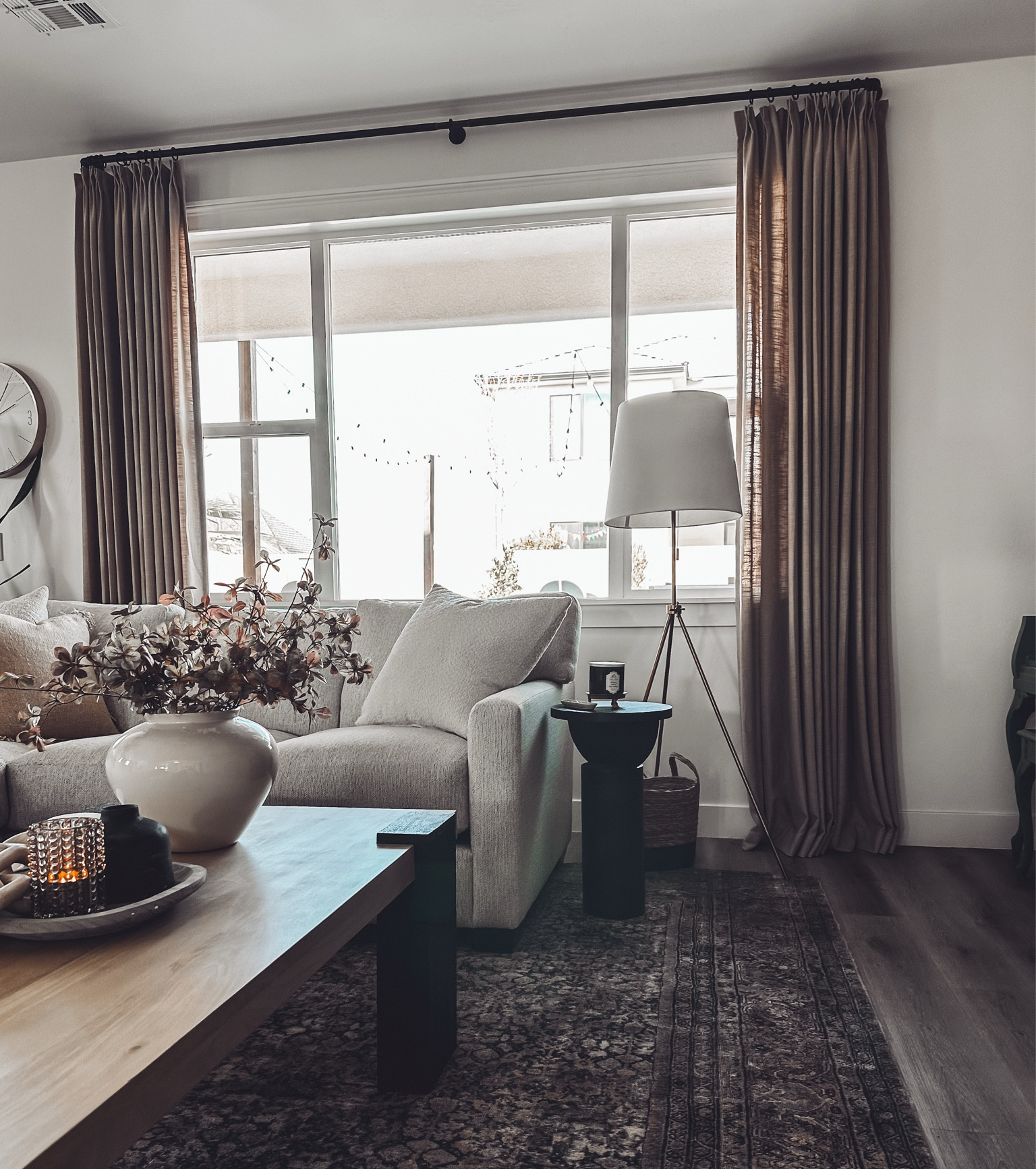 I love these custom curtains from Amazon! I chose the Lorna Linen blend with no liner in the Tapioca color- French pleat style! I used their online measurement tool and they are perfect!

#LTKHome