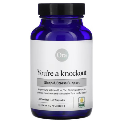 Ora You're a Knockout, Sleep & Stress Support, 60 Capsules | Target