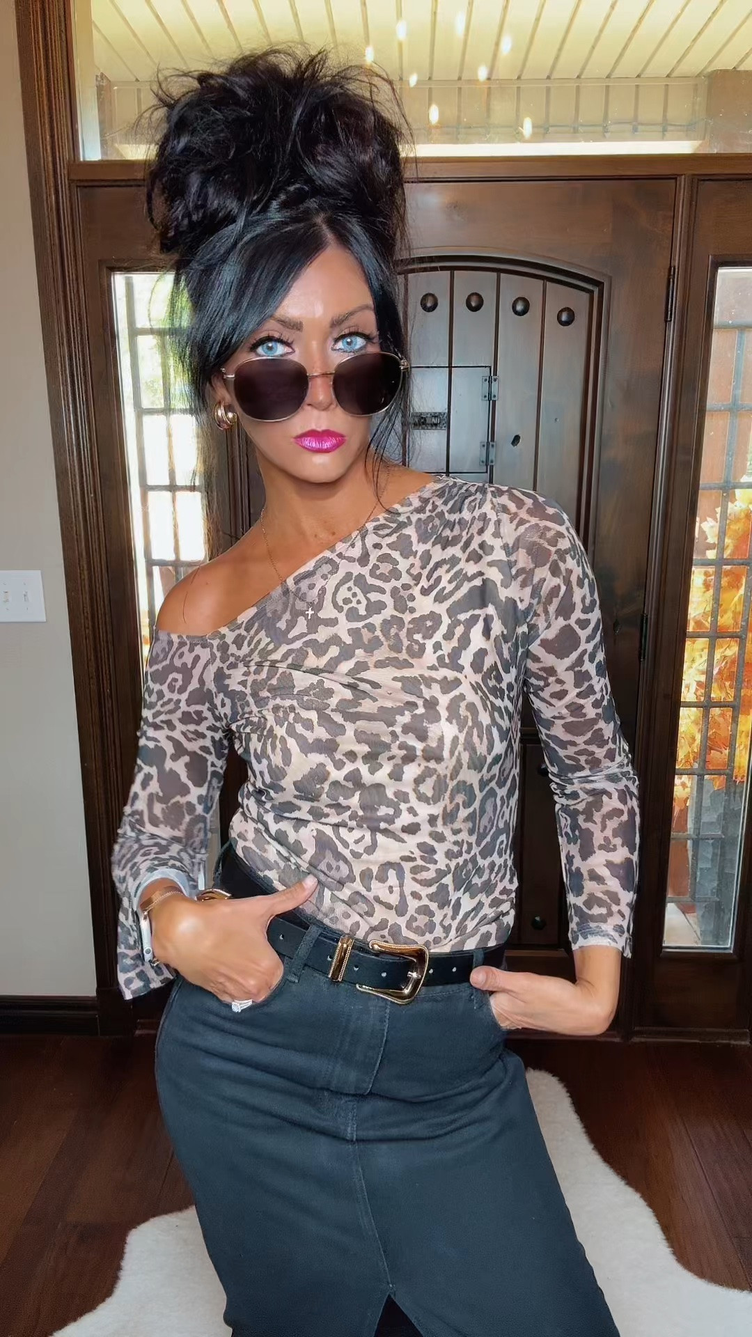 Leopard is officially having a Fall moment 🐆🤎. This top is so flattering, feminine, and + easy to style! I paired it with a black maxi denim skirt + boots for the perfect elevated fall look. 🍂

Fall Outfit// Fall Fashion// Animal print// Date night outfit // Amazon top// Amazon Fashion // Amazon Style // Zesica //Over 40 Fashion// Over 40 Style

#LTKSeasonal #LTKOver40