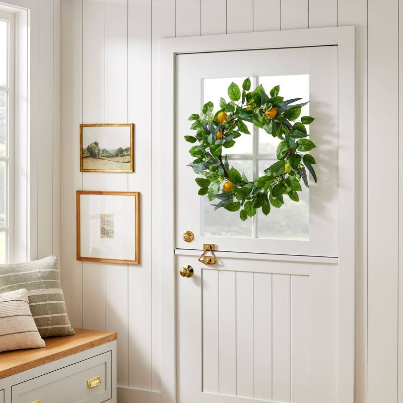 Lemon Wreath - Threshold™ designed with Studio McGee | Target