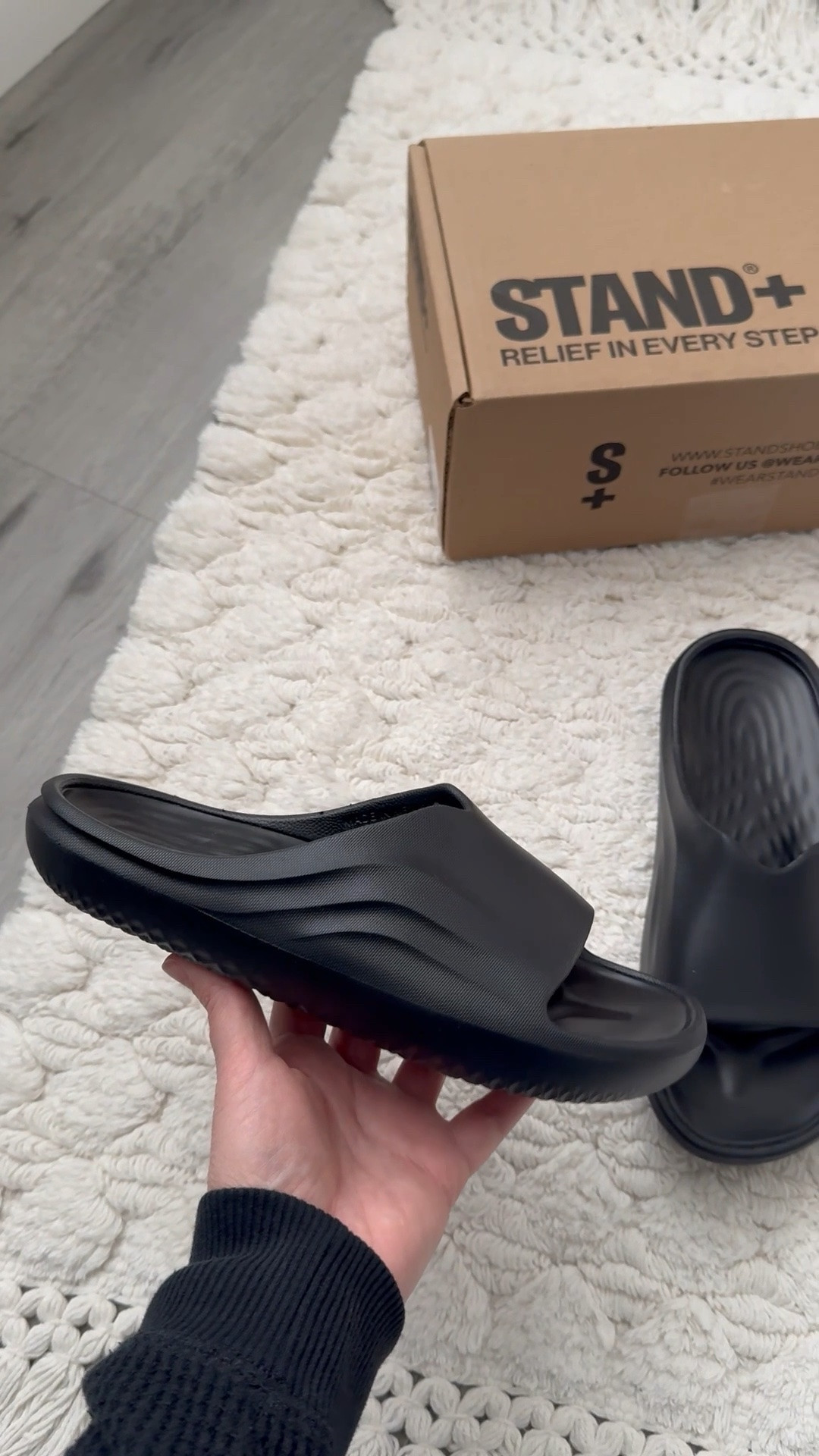 Slip into cloud-level comfort with the ultra-cushy Stand+ AG3 Ultra Comfort slides. The perfect everyday sandal for errands, lounging, post-workout recovery, or running out the door in style. Lightweight, supportive, and designed with a contoured footbed that hugs your feet, these slides make every step feel soft and effortless. The sleek black design keeps them minimal, modern, and easy to pair with literally anything. Once you put them on, you’ll understand why they quickly become an everyday favorite.

comfort slides • cloud slides • cushioned sandals • recovery slides • women’s comfort sandals • black slide sandals • supportive sandals • everyday slides • lightweight sandals • orthopedic slides • trendy comfort shoes • casual slip on sandals • comfy sandals for women • soft footbed sandals • stylish comfort footwear

#LTKStyle #LTKShoeCrush #ComfortSlides #SlideSandals #EverydayStyle #ComfyShoes #CasualStyle #OOTDInspo #NeutralStyle #WalkingOnClouds #FashionFinds #DailyEssentials #CozyStyle #WeekendStyle #FootwearFinds #TrendingNow #MomStyle #CasualChic #ComfortFirst #ViralFinds

#LTKootd #LTKTravel #LTKSwim